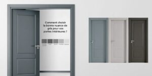 choisir la bonne nuance de gris pour porte intérieure